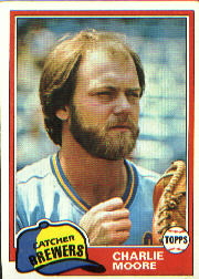 1981 Topps Baseball Cards      237     Charlie Moore